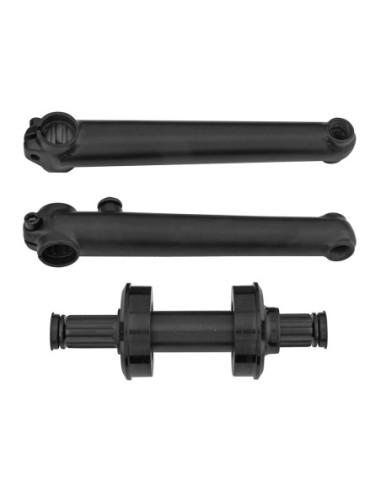 Crank Set Chromoly 175mm USA/BB 8t Black.